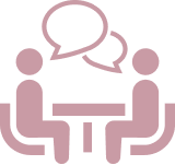 相談しているアイコン